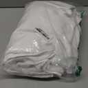 NICETOWN White Room Darkening Curtain 84 inches Long - Grommet Window Treatment Thermal Curtain Sound Reducing Light Blocking Drape for Bedroom/Living Room (1 Panel, W66 x L84)