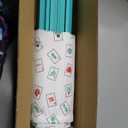 Mahjong Racks with Pushers, Light Green Wooden American Mahjong Tile Pushers and Racks Set of 4, with White Printed Mahjong Racks Drawstring Bag, Mahjong Accessories (19.68 Inches)