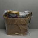 8.2FT Adjustable Backdrop Stand Kit - Square Wedding Arch & Balloon Arch for Photo Booth Background, Baby Shower, Birthday Party Decorations (Portable Frame) (Gold,8.2X 8FT)