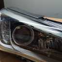 2pcs Driver Passenger Side Clear Lens W/Bulb Headlamp for HYUNDAI for Sonata 2015-2017 2 Headlights with Daytime Running Light Composite-Type HY2502201 92101C2050