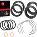 Fork Dust Oil Seals Kit 41x53x8/10.5mm For HONDA Shadow 750 VT750 1998-2003 Shadow 1100 VT1100 2000-2007