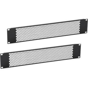 2PCS 2U Blank Rack Mount Panel Spacer with Venting for 19'' Server Rack Enclosure for Network Cabinet 2PCS 2U Blank Rack Mount Panel Spacer with Venting for 19'' Server Rack Enclosure for Network Cabinet