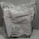 Hanging Yarn Storage with 5 Large Pockets, Clear Knitting Organizer Storage with Zippers for Crochet Lovers, Hanging Yarn Holder with Over-Door Hooks for Knitting Needles Crochet Hooks, Grey