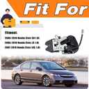 Rear Tailgate Latch Actuator Compatible with Honda Civic GX LX 1.8L 2006-2010 Civic LXS 1.8L 2007-2010 Rear Trunk Door Lock Latch, Replaces# 74851-SNA-A12