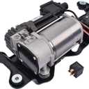 Air Suspension Compressor Pump with Bracket 37206875177 Replacement for BMW X5 F15 F85 2013-2018 X6 F16 F86 2014-2019 37206868998 37206850555 AKWH