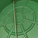 24in Round septic tank lid cover grass Recessed Green Sewage Basin Cover