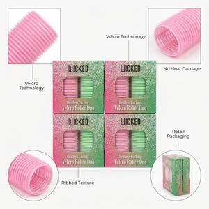 Wicked Velcro Hair Rollers 4 Pack