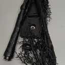 Halloween Indoor Decorations 2 Pack 24 Inch Black Halloween Tree with 24 Purple Led Lights, Timer/USB/Battery Operated Lighted Spooky Tabletop Tree for Halloween Decor Home Table Holiday Party