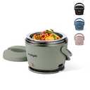 Crock-Pot Portable Electric Lunch Box 20-Ounce Food Warmer Moonshine Green | Ideal for Travel On-the-Go | Keeps Food Spill-Free Warm & Tasty | Dishwasher-Safe, Green
