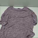 MONNURO Women's 3/4 Sleeve Gathered Fall Top Plus Size Tunic Shirts Dressy Casual (Size 2X)