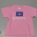 Kosovo Flag Vintage I Men Women Kids Kosova T-Shirt T-Shirt, Size XS