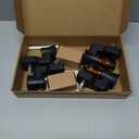 Blank Plug-in Air Freshener 4 Sets Empty Wall Plug Oil Diffuser for DIY Characteristic Home Scent from Natural Essential Oil, EO+Water, Fragrance Refill (Black)