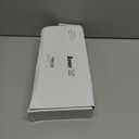 Remerry 1 Pcs Outdoor Brochure Holder 4 x 9 Inch Waterproof Wall Mount Literature Box with Lid Clear Acrylic for Pamphlet Map Menu Display (White)