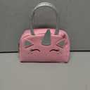 Kids Real Makeup Kit with Pink Unicorn Purse, Non Toxic Washable Make Up Set - Unicorn Toys for Girls Age 4-6, Valentines Day Gifts for Kids, Birthday Gift for Girl Ages 3 4 5 6 7 8 9 10 Years Old