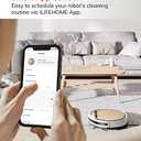 ILIFE V5s Plus Robot Vacuum and Mop Combo with Wi-Fi/App/Alexa, Automatic Self-Charging Robotic Vacuum Cleaner, Slim and Quiet, Cleans Hard Floors Carpets and Pet Hair (V5s Pro Upgrade Version)