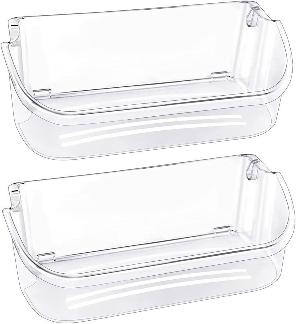 2 Pack UPGRADED 240356402 Refrigerator Door Bin Replacement Part, Compatible with Frigidaire Refrigerator Door Shelf FFSS2615TS0 LFSS2612TF0 LFSS2612TE0 AP2549958 FGHS2631PF4A Door Shelf