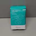 Outlet Cover Extension Cord Flat 6ft, NUTICT Flat Plug Power Strip with 8 Outlets & 3 USB-C & 1 USB-A Port, 13A/1625W, 1440J Surge Protector, Indoor 3 Prong Flat Wall Plug for Tight Spaces, White