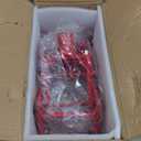 Cast Iron Wall Jack, Heavy-Duty Portable Wall Jacks for 1-7/8 inch Wide x 3-1/2 inch Long fir polesand 1" OD Steel Pipes, for Framing, Lifting Wall Beams, Rated Capacity 1,000 lbs, Red, Pack of 1