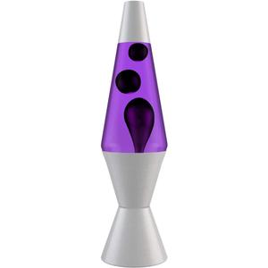 Purple & Black Lava Lamp - 14.5" by Toy Joy