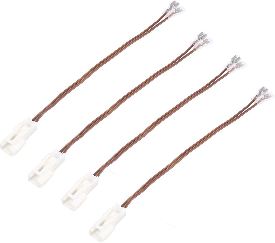 X AUTOHAUX 4pcs Car Speaker Connector Wire Harness Adapter Connector for Kia for Hyundai for Toyota for Subaru for Suzuki