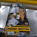 YELLOW JACKET 3.5 Ton Low Profile Floor Jack Quickly Lift Hydraulic Car Jack with Dual Pumps, 7700 lb Capacity