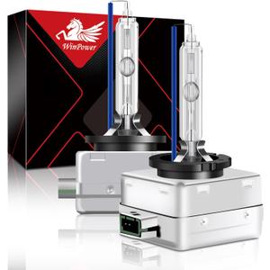 WinPower 35W D3S HID Xenon Headlight Replacement Bulbs 8000K, Pack of 2