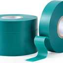 TELENT OUTDOORS 4 Rolls Stretch Tie Tape, 1 Wide 200FT Reusable Garden Plant Ties Green Tapes for Plants, Thick Garden Vinyl Stake Ribbon for Branches Flowers Tomatoes Indoor Outdoor Greenhouse