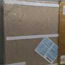 Large Cork Bulletin Board - 60 X 36 Inches With 30 Pushpins, 5' x 3' Pin Board for Walls, Self-Adhesive Felt Vision Board, Foldable Photo Board (Beige Brown)