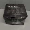 Red Light Therapy Cervical Traction Device, Cordless Neck Stretcher Pillow for Neck Pain Relief & Hump Corrector, Christmas Gifts for Him/Her/Men/Women/Dad/Mom - No Massage Function (Gray)