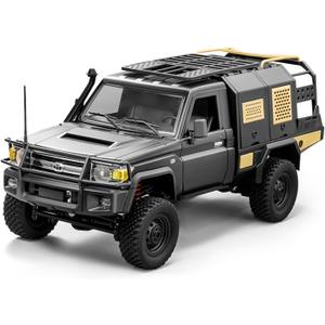 1/12 RC Rock Crawler, MN-82S Toyota LC79 RC Pickup Truck, 2.4GHz RC Rock Crawler 4x4 Remote Control Off Road Car RTF with Upgraded Chassis Hobby Grade Toy Gifts for Adults, 14 inches