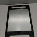 Drop-Proof Hand Mirror with Double Handle, Large Rectangular Hand held Mirror -(16"x10") Largehand Mirrors with Handle for Salons and Beauty Salons, Light Hair(Black)