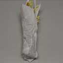 HH Harvest Floral In Glass Vase Tan, 6"