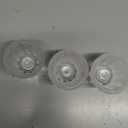 3 PCS Shower Handle Replacement, Clear Hot/Cold/Diverter Knobs, Compatible Bathroom Shower Handle