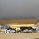 225W 22500 Lumen Work Lights with Stand, Three Head LED Work Light with Individual Switch, 16FT Power Cord, IP66 Waterproof, Adjustable Metal Telescoping Tripod for Indoor and Outdoor