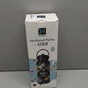 DYSANKY National Parks Water Bottle  40 oz Insulated Stainless Steel Water Jug with 71 Park Stickers, Outdoor Accessories & Gift Box  BPA-Free  Ideal for Hiking, Camping & Travel (Purple/Black)