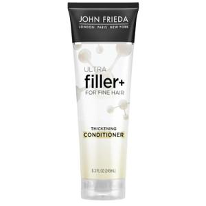 John Frieda ULTRAfiller+ Thickening Conditioner, Strengthening Conditioner for Damaged or Thin Hair, Infused with Biotin and Hyaluronic Acid to Strengthen Hair for Thicker Fuller Results, 8.3 Oz