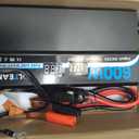 OLTEANP 600W Power Inverter Pure Sine Wave Inverter 12V DC to 120V AC Converter for Car, Truck, Home, Vehicles, Laptop, Car Inverter 12V to 110V with 2 AC Outlets, 2 USB Ports, LCD Display