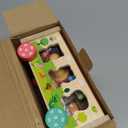 Toddler Montessori Wooden Farm Toys | Babies 12-18 Months Toy with Game Map for 1 2 3 Year Old Boys Girls | 1st First Birthday Gifts for 1-2 Years | Wood Learning Educational Toys Fine Motor Skills