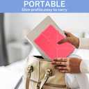 Case Compatible with 6" Kobo Clara Colour/BW (2024)/2E (2022)/Tolino Shine Color/Shine 5 (2024)/Shine 4 (2022), Includes a Screen Protector - Premium PU Leather Cover with Auto Sleep/Wake (One Size, Pink)