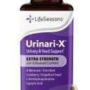 Urinari-X Extra Strength with Enhanced Comfort - Urinary Tract Support - Fast UTI Relief - Vitamin Supplement for Bladder Function - D-Mannose, Cranberry, Pinebark, Uva Ursi & Grapefruit - 90 Capsules, BBD 01/2029