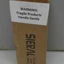 Sieral 120 Pcs Compressed Facial Sponges with Container Disposable Face Sponge Pads for Washing Face Cleansing Exfoliating Esthetician Makeup Removal(Heart,White, Pink)