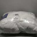 Bedsure Queen Comforter Set, White Soft Prewashed Bedding for All Seasons, 3 Pieces GentleSoft Bed Set, 1 Lightweight Comforter (90"x90") and 2 Pillowcases (20"x26")