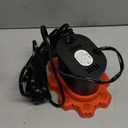 AgiiMan Pool Cover Pump Above Ground - 850 GPH Submersible Water Pump for Pool Draining, Portable Small Sump Pumps with 16' Drainage Hose and 25' Power Cord, 3 Adapters, Black