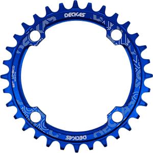 Round Oval 104BCD 30T 32T 34T 36T 38T Narrow Wide Chainring Single Chainring for 6/7/8/9/10/11/12-Speed