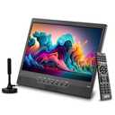 othoig 14inch Small Portable TV with Rechargeable Battery-Digital ATSC Tuner-Antenna-and USB/HDMI/AV Slot in,Car-12 Volt/AC- for Kitchens,RVs and Camping(NO with WiFi/Bluetooth/Satellite)