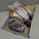 WallarGe Neckband Hearing Amplifier for Conversation or TV Watching, Bluetooth 5.3 with Microphone, 35 Hours of Listening Time, Digital Hearing Amplifier for Seniors Adults with Volume Control (Black01)