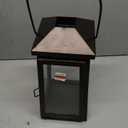 Clear Glass and Iron Classic Style Lantern