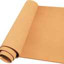 Cork Board Roll 48" x 36", 1/4" Thick Non-Adhesive Decorative Large Corkboard Bulletin Board Sheet for Walls/Office, ZHIDIAN 4' x 3' Premium Frameless Natural Cork Board for DIY Projects
