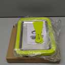 Rolled Ice Cream Maker, 2026 New At Home Rolled Ice Cream Kit, Stainless Steel Instant Freeze Plate with 2 Scrapers, DIY Rolled Ice Cream Tray for Families and Parties (Green)