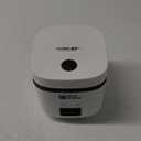 Rice Robot Personal Rice Cooker, PFAS-free, Nonstick. 1 Quart Capacity, with Stainless Steel Steamer Tray, Measuring Cups, Recipe Book with 60 Recipes, and Serving Spoon, As Seen On TV